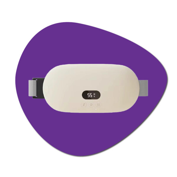 gomedics Heating Pad and Menstrual Massager with Belt